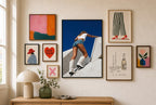 White Boots, Big Sky, gallery wall