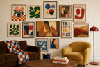 The Long Plait, in gallery wall