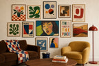 Bored, Beautifully, in gallery wall