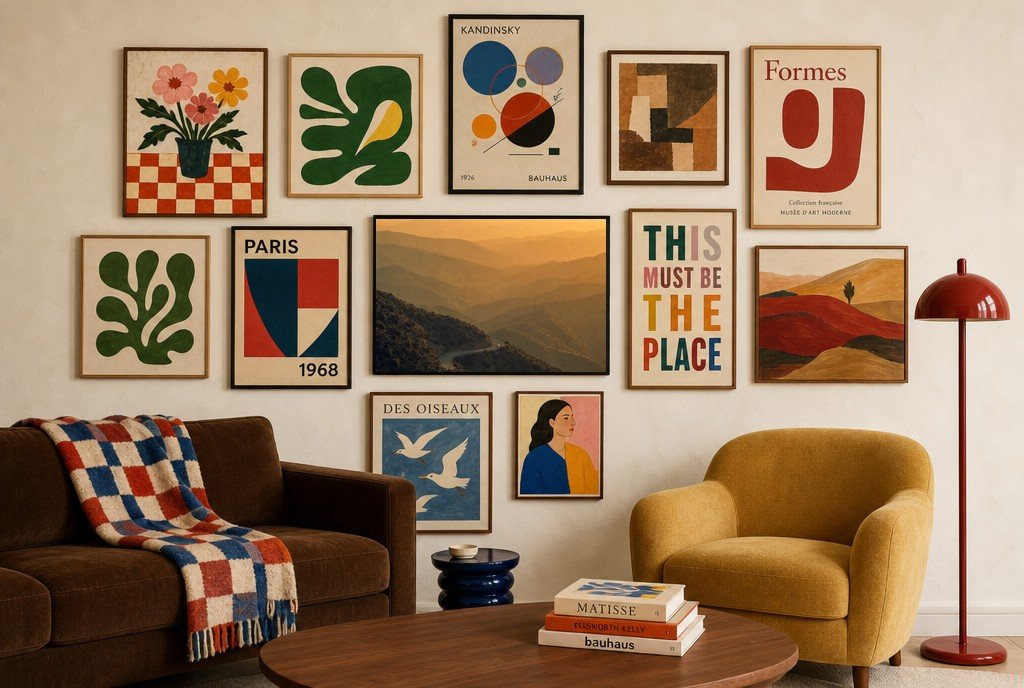 Ridgeline Haze, gallery wall