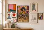 Paisley, and a Look, in gallery wall