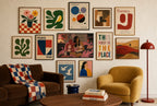 Cereal and the Devil, in gallery wall