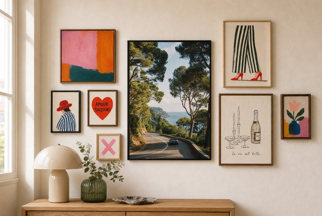 The Coast Road, gallery wall