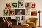 Almost Asleep, in gallery wall