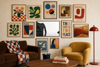Sea Arch, One Bird, gallery wall