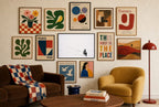 Rider in the Whiteout, gallery wall