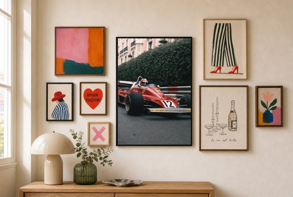 Number Twelve, gallery wall