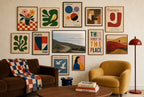 Road to the Swell, gallery wall