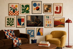 Florals, Committed, in gallery wall