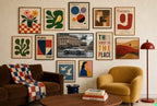 Paris in the Rain, gallery wall