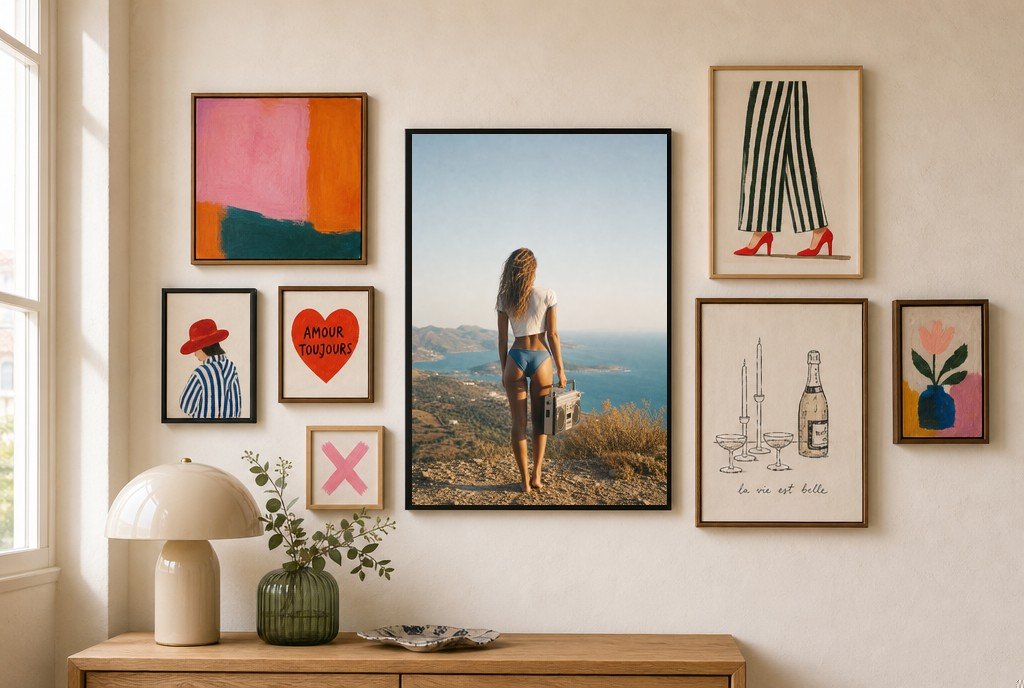 Volume Up, Hilltop, gallery wall