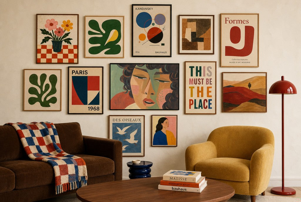 Two Minds, One Wall, in gallery wall