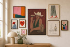 One More Espresso, in gallery wall