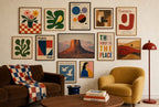 Red Mesa Hour, gallery wall