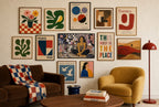 Lava Lamp Hours, in gallery wall
