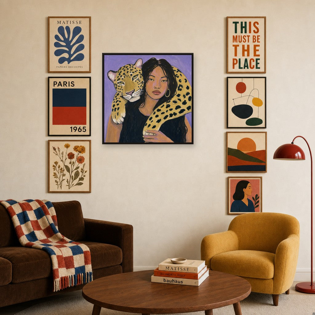Panther, Personal, in gallery wall
