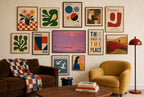 Pink Dawn Line-Up, gallery wall