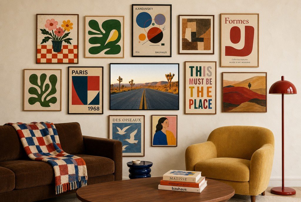 Joshua Tree Two-Lane, gallery wall