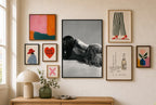 Fringe and Shadow, gallery wall