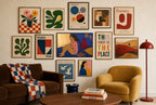 Bad Influence, in gallery wall
