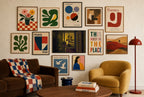 Turning Down the Bed, in gallery wall