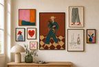 Dachshund, Devotion, in gallery wall