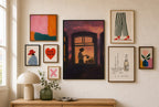 Rose Dusk, Plants, in gallery wall