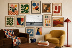 Biplane and Chrome, gallery wall