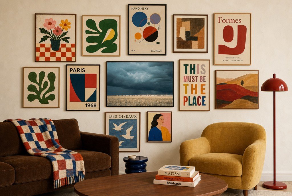 Before the Squall, gallery wall