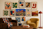 Far Range, in gallery wall