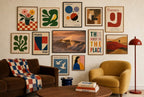 Golden Hour Break, gallery wall