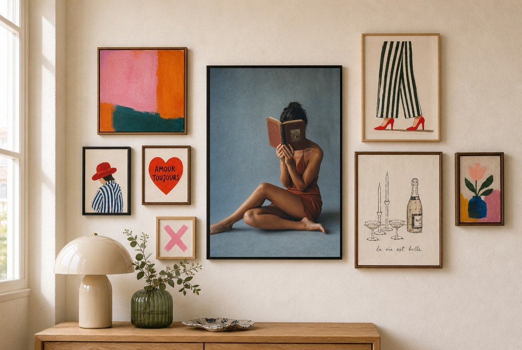 Hold the Page, gallery wall