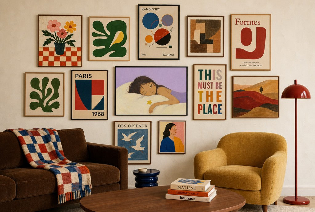 Fully Out, in gallery wall
