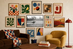 Gone at a Gallop, gallery wall
