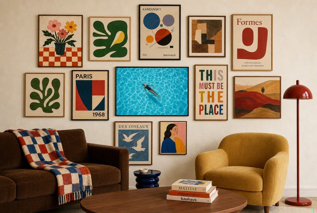 Float and Forget, gallery wall