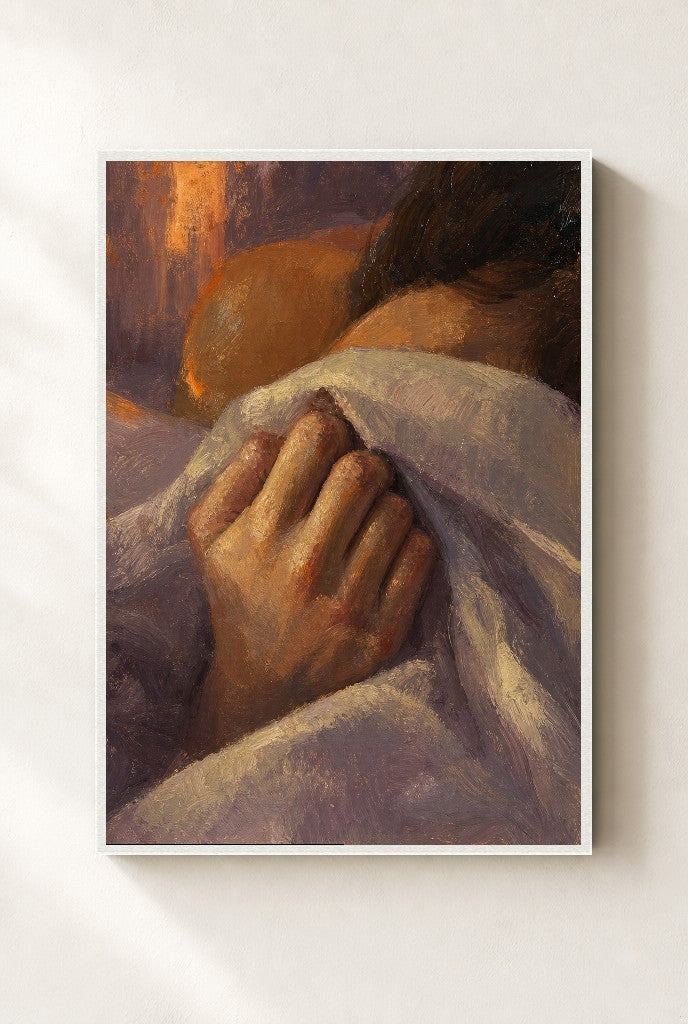 Five More Minutes, framed close-up, white