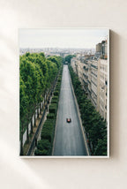 Boulevard of One, framed, white