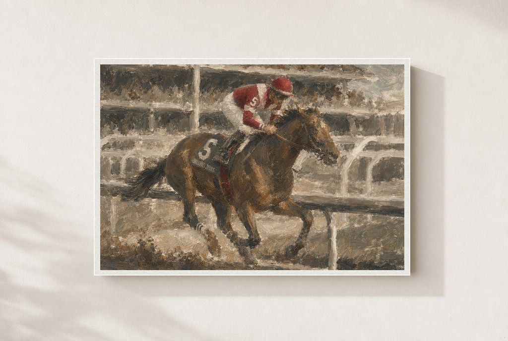 Into the Turn, framed close-up, white