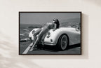 Roadster, Coastline, framed, walnut