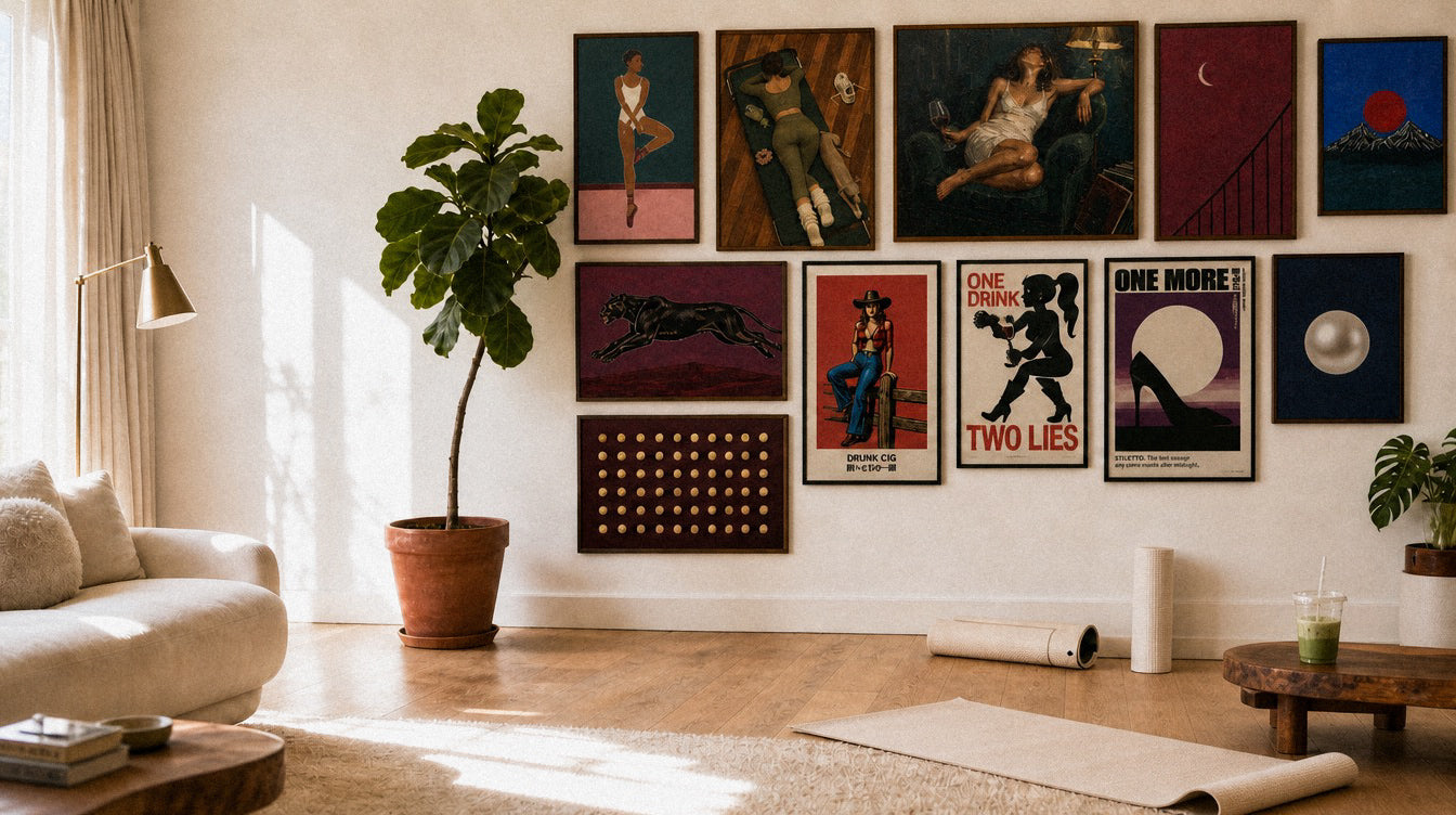 Art that earns the wall.